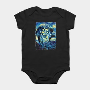 The Kiss Van Gogh Style Baby Bodysuit